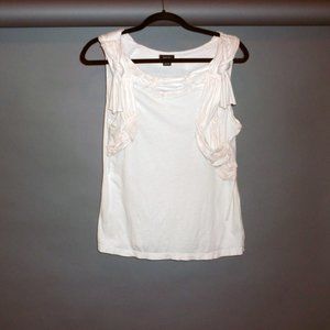 Anthropologie Deletta draped t-shirt blush XL